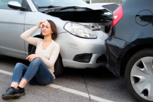 A woman is injured in a rear end accident in Georgia.